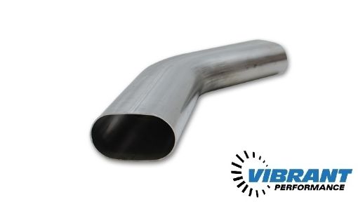 Billede af 45° Oval bend  2.38'' x 4.13'' - 13192 - Vibrant Performance