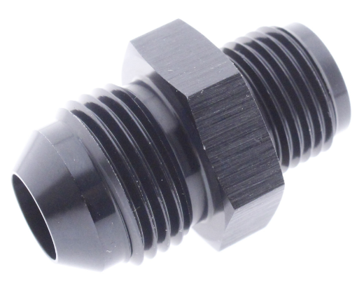 Billede af AN6 Han - 1/2"x20 JIC Han - Nippel Fitting - Sort Alu