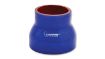 Billede af Vibrant 4 Ply Reinforced Silicone Transition Connector - 1.5in I.D. x 1.75in I.D. x 3in long (BLUE)