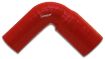 Billede af Vibrant 4 Ply Reinforced Silicone 90 degree Transition Elbow - 2.5in I.D. x 2.75in I.D. (RED)