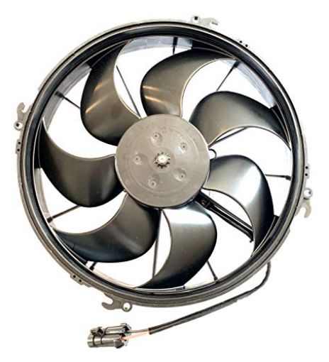 Billede af SPAL XTREME 12" motorsport køleblæser - Suger - 30103202 -  1870 CFM - Curved