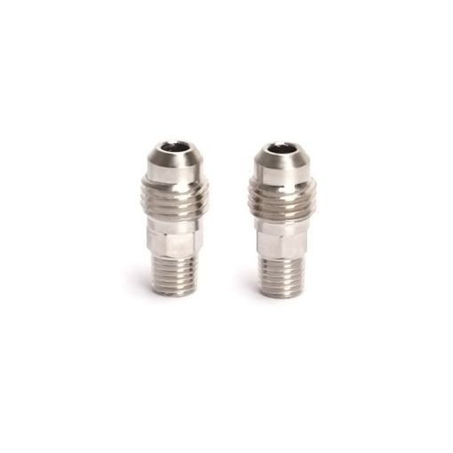 Billede af AN4 Han - 1/16"NPT Han - Nippel Fitting - Sæt med 2 stk. 