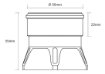 Billede af Remote mount fill neck for the CFC Unit