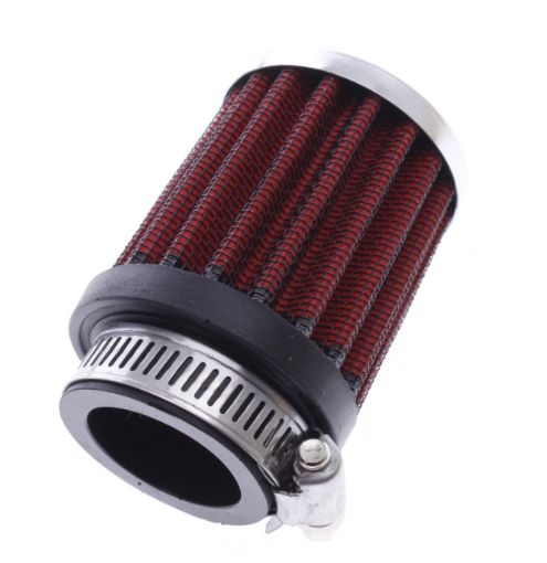 Billede af Vibrant Crankcase Breather Filter w/ Chrome Cap - 32mm ID